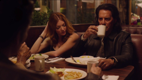 you know they’re evil because they’re at a diner with nary a slice of pie in sight