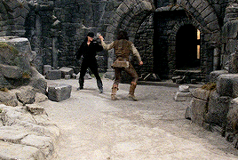 genekellys:In order to create the Greatest Swordfight in Modern Times, Cary Elwes and Mandy Patinkin