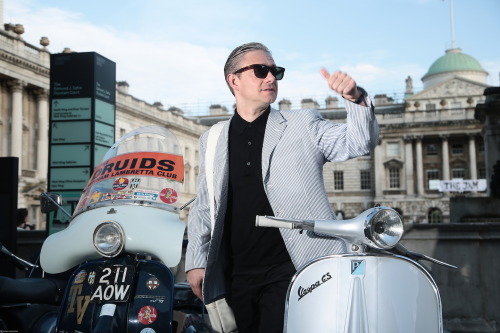 angedenken: 【HQ】Martin Freeman at the opening night of the exhibition The Jam: About the Young Idea 