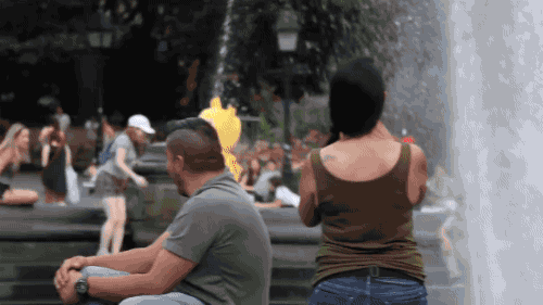 gifsboom:  Video: Pokémon Go in Real Life[CaseyNeistat]