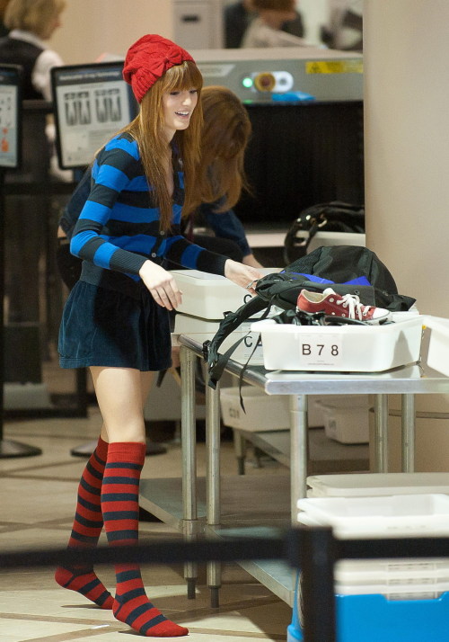 socksandfootlove: sockelf: celebsocks: Bella Thorne socks It’s times like these when I very st
