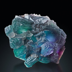 bijoux-et-mineraux: Fluorite -  Summit Cleft, Weisseck, South Slope, Salzburg, Austria  