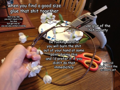 bilesandthesourwolf:thespookynan:How to make a flower crowni’m crying at how perfect this is. 