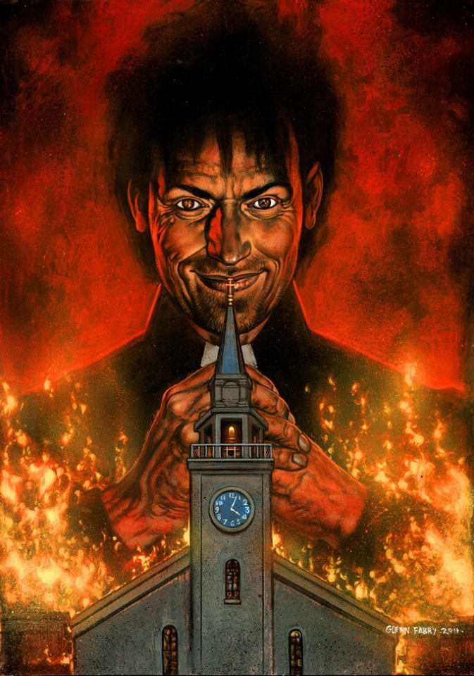 xombiedirge:  Preacher Cover Recreations by Glenn Fabry