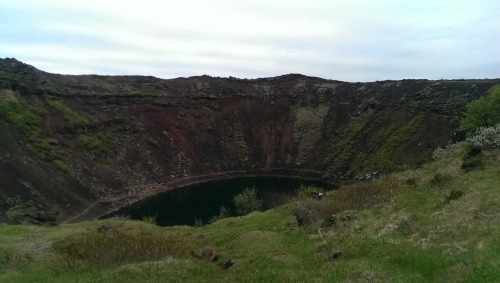 ifollowmyfeets: I was never taught not to play in craters.  Iceland June 24, 2015. My favorite 