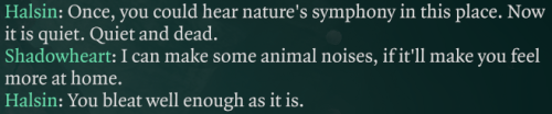 I'm Sorry But It's So Fucking Funny To Me That A Large Portion Of The Fandom (in My Experience) Has Halsin