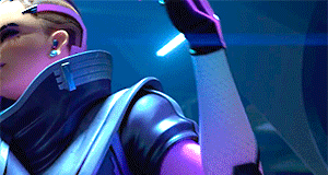 cosmoillusion:  Sombra and her high-tech hands are my new kind of aestetic   σ(≧ε≦σ)