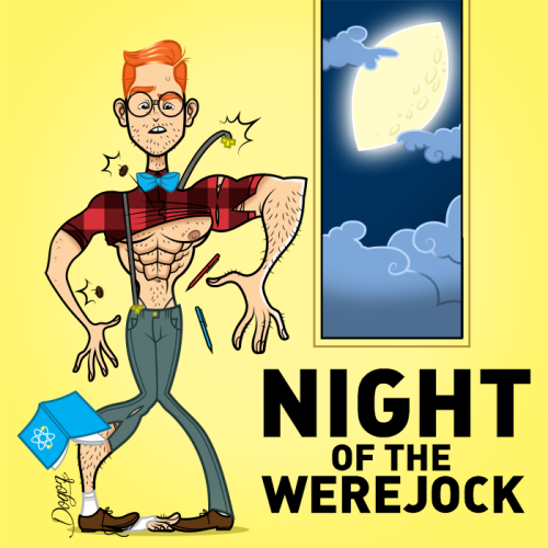 Porn shoeburst:  “Night of the werejock” art photos
