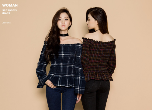 korean-dreams-girls: Lee Chae Eun & Sung Kyung - October 08, 2015 Set