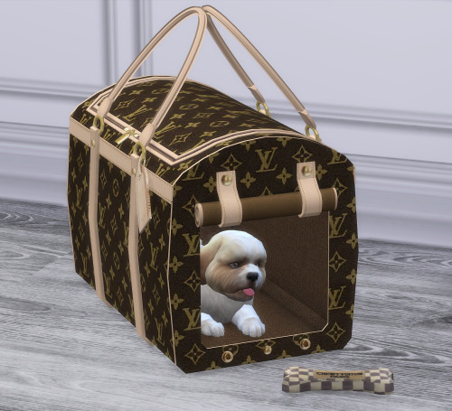  Dog Pose For LV Pet Carrier - Just a single dog pose that can be used with my LV Pet Carrier DOWNLO