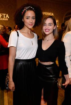 the-saga-c0ntinues:  The Khalessi & Missandei