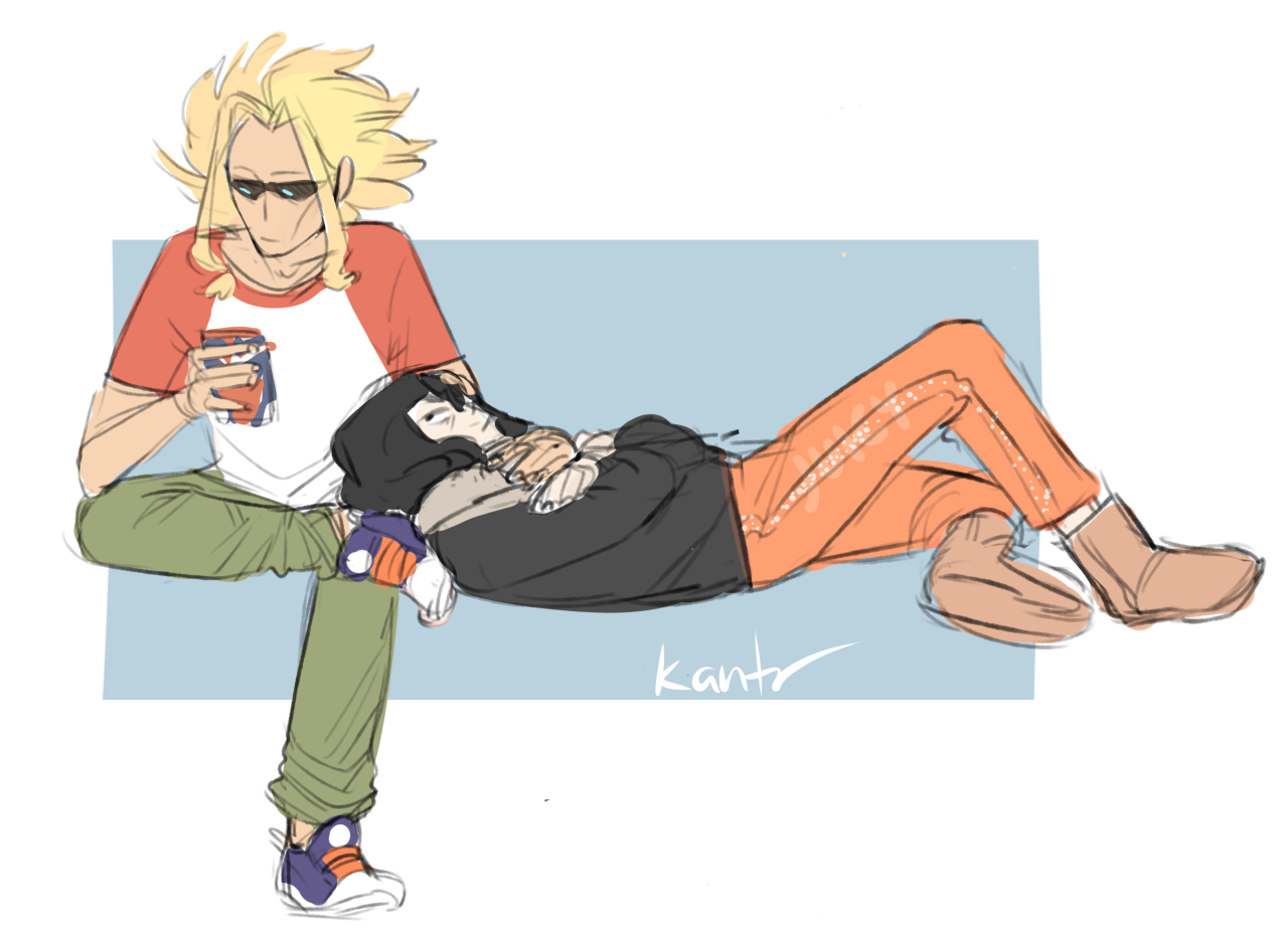 kantr: drew this in a stream w friends, thats why hes wearing juicy