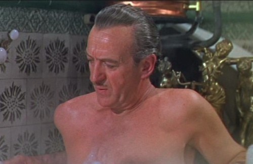 David Niven’s take on James Bond can be pretty attractive, too.