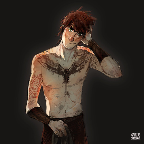 galaxyspeaking: I saw rocketssurgery&rsquo;s awesome tattooed!Hiccup and my hand slipped