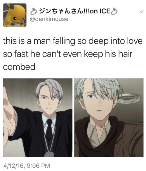 Porn Pics k-eiji:my favourite yuri on ice tweets today