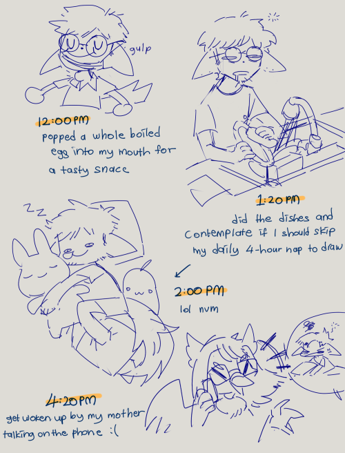 stinkhorncrimes:did an hourly comic featuring my neosona 8)