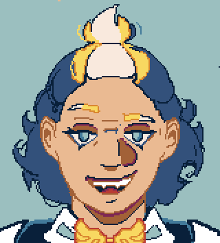 Here I Am Again With Another Human! RT Pixel-art Drawing.