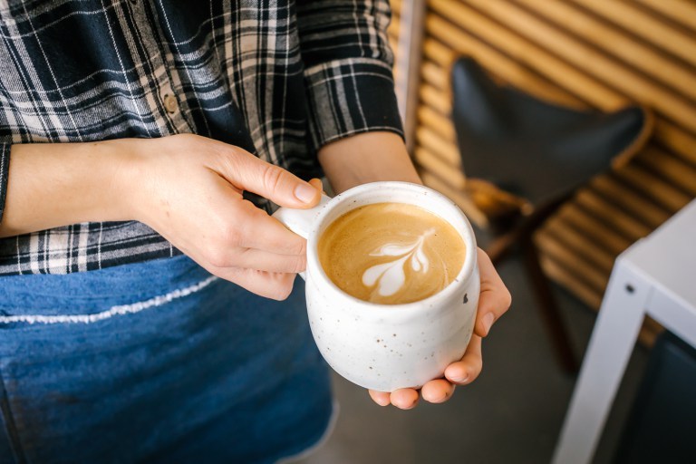 sweetoothgirl:  A Peanut Butter Cookie Latte  