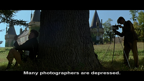 oh well maybe :DThe mystery of the yellow room by Bruno Podalydes (2003) 