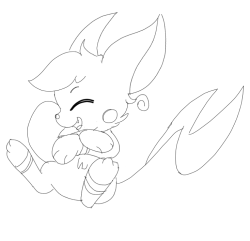 ask-firefly-the-raichu:  Firefly stop being cute you’re being ridiculous  D'awww~! &lt;3