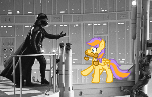 asklibrapony:  “Can you walk a tightrope using your scales to help keep your balance?” - lloxie   Star Sign Wars Episode VI: Return of the Golden Mustache   XD *giggles* X3
