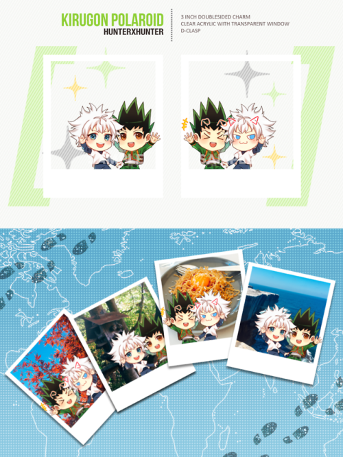 [REBLOGS APPRECIATED]My GBF, HxH and CCS charms are now up for preorder! Please take a look! ^o^)/ h