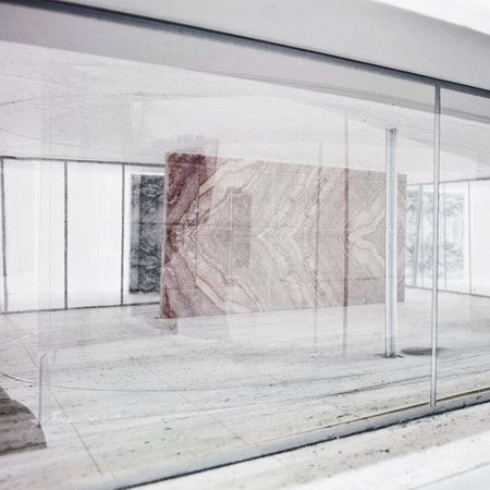 SANAA | Installation at the Mies van der Rohe Pavilion| Barcelona, Spain