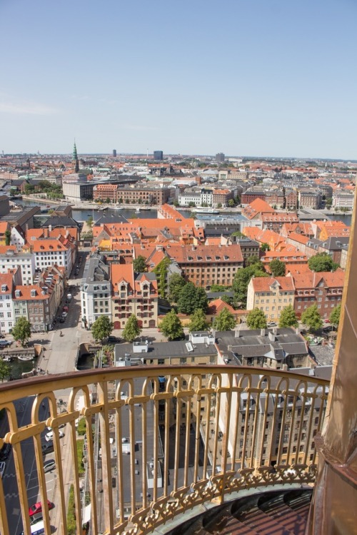 View over Copenhagen, Denmark, July 2019