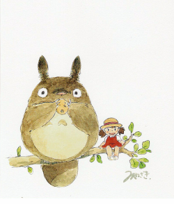 danceabletragedy:  Totoro by Katya 