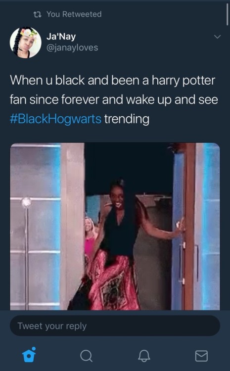 Porn messypotters:Some Black Hogwarts gems 💀😭😂 photos