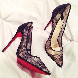 sissydebbiejo:  Want these shoes so badly. #HighHeels #ShoePorn, #Louboutin 
