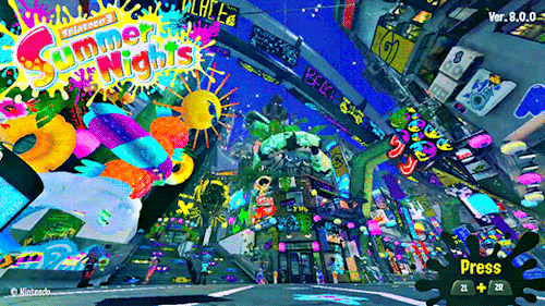 Splatoon 3 Summer Nights - Palace Vs Theme Park Vs Beach