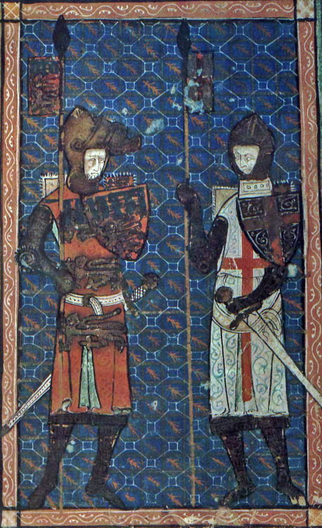 veterum-regum: A manuscript illustration of Thomas, 2nd Earl Of Lancaster (1278 - 1322), shown here 