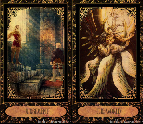 eva-cybele:zerrat:mrsomenzari:FINAL FANTASY TAROT CARDSThe Magician: Kuja - Final Fantasy IX The Hig