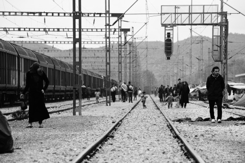 IDOMENI I16.03.2016 idomeni, lesbos/greece. these are my first impression of the camp during th