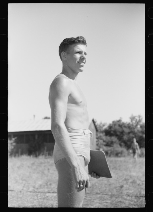 boys-of-the-past:  boys-of-the-past:  Boy Scout camp counselor in the Florence, Alabama (vicinity) i