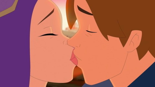 romancemedia: Cartoon Wedding Kisses (1)