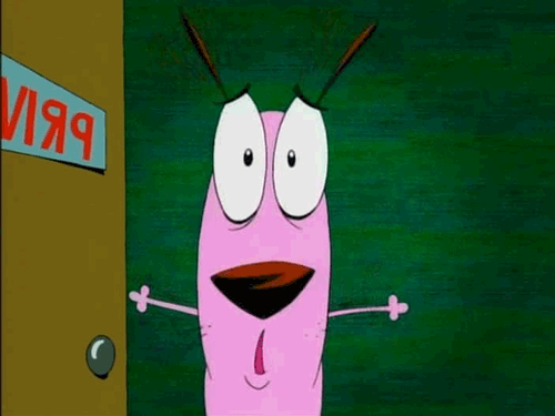 cartoons-rule:  Courage’s freak outs were the best  underdassea these are actual