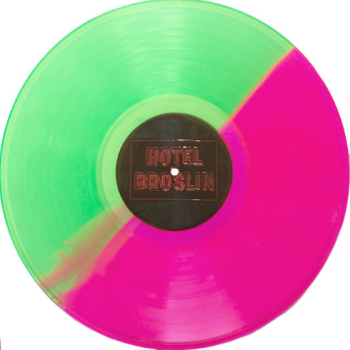 Gus Russo – Basket Case Terror Vision, 2017 Green/pink split vinyl. one of five colorway variants.