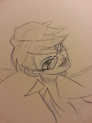 oddbittumbles:  Bayonetta in a Disney style. Also bonus George from Paperman heads.