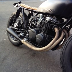 seaweedandgravel:  Cb550 build more testing.