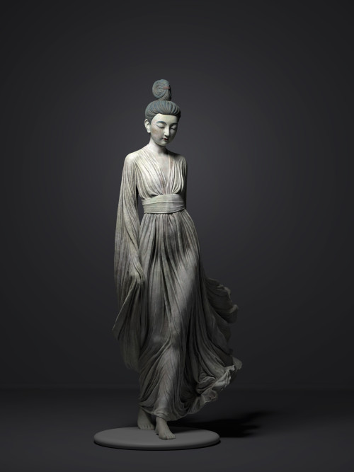 theartofmany:Artist:Qi Sheng LuoTitle: serenity“A tradional Chinese beauty. everything is hand