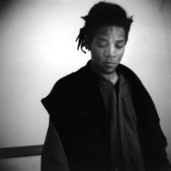 alunaes:  Jean-Michel Basquiat photographed