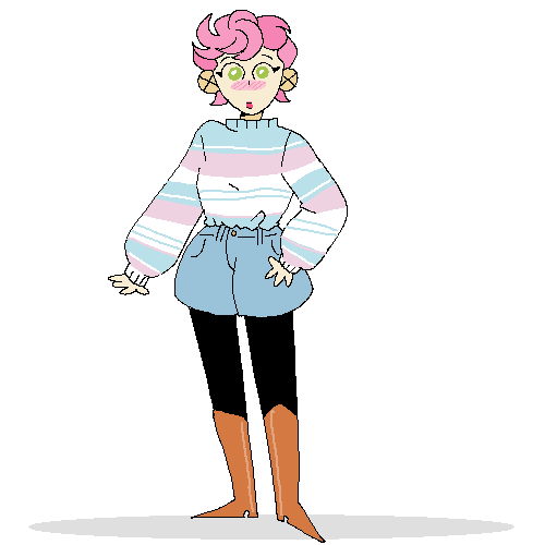 umbrellarts:finishing up the outfit request w/ some jojo babes