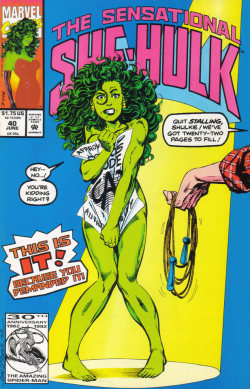 funnypages: The Sensational She-Hulk #40