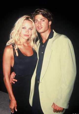 Pamela Anderson & David Charvet, 1992