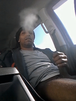 triplexratedme:  My type of freak…Smoking a blunt and jacking in his car #UNBOTHERED
