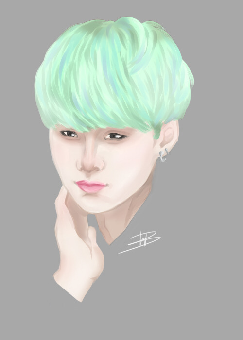 This was a birthday gift for my beloved friend who LOOOOVES Suga ^^