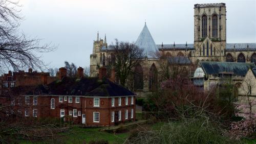 From the Walls, York Minster, York, England.