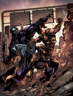 westcoastavengers:  Venom Vs. Wolverine |